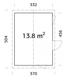 Caseta de jardin "LY"