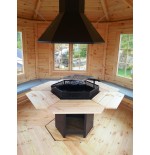 CASETA PABELLON CON BARBACOA ZENA   9,2 m 2