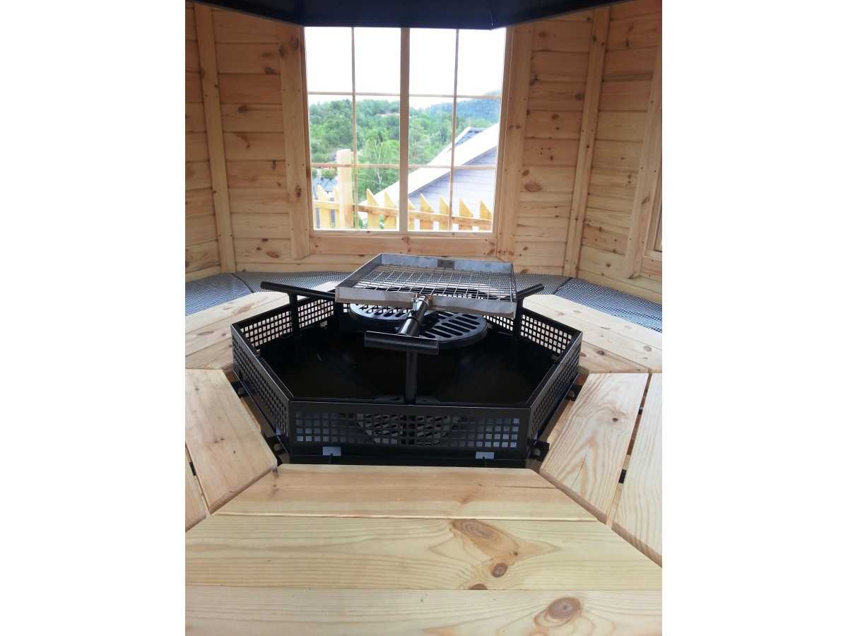 CASETA PABELLON CON BARBACOA ZENA 9,2 m 2