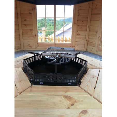 CASETA PABELLON CON BARBACOA ZENA   9,2 m 2