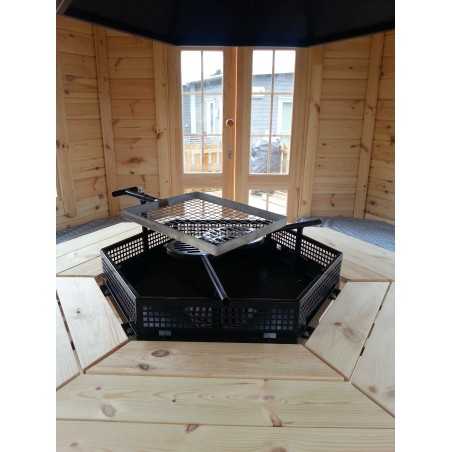 CASETA PABELLON CON BARBACOA ZENA   9,2 m 2