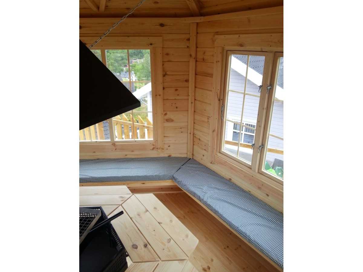 CASETA PABELLON CON BARBACOA ZENA 9,2 m 2
