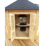 CASETA PABELLON CON BARBACOA ZENA   9,2 m 2