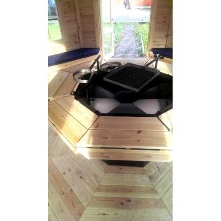 CASETA PABELLON CON BARBACOA ZENA   9,2 m 2