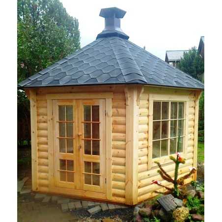CASETA PABELLON CON BARBACOA ZENA   9,2 m 2