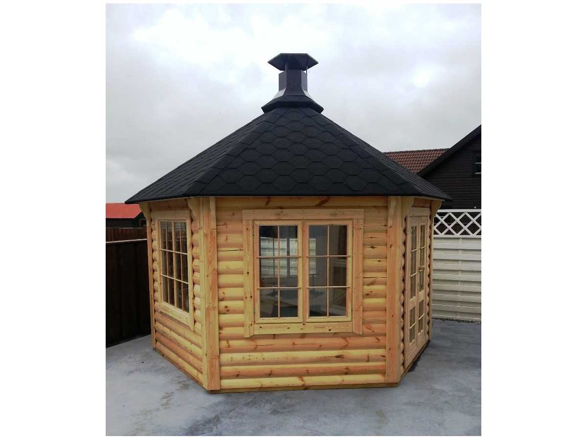 CASETA PABELLON CON BARBACOA ZENA 9,2 m 2