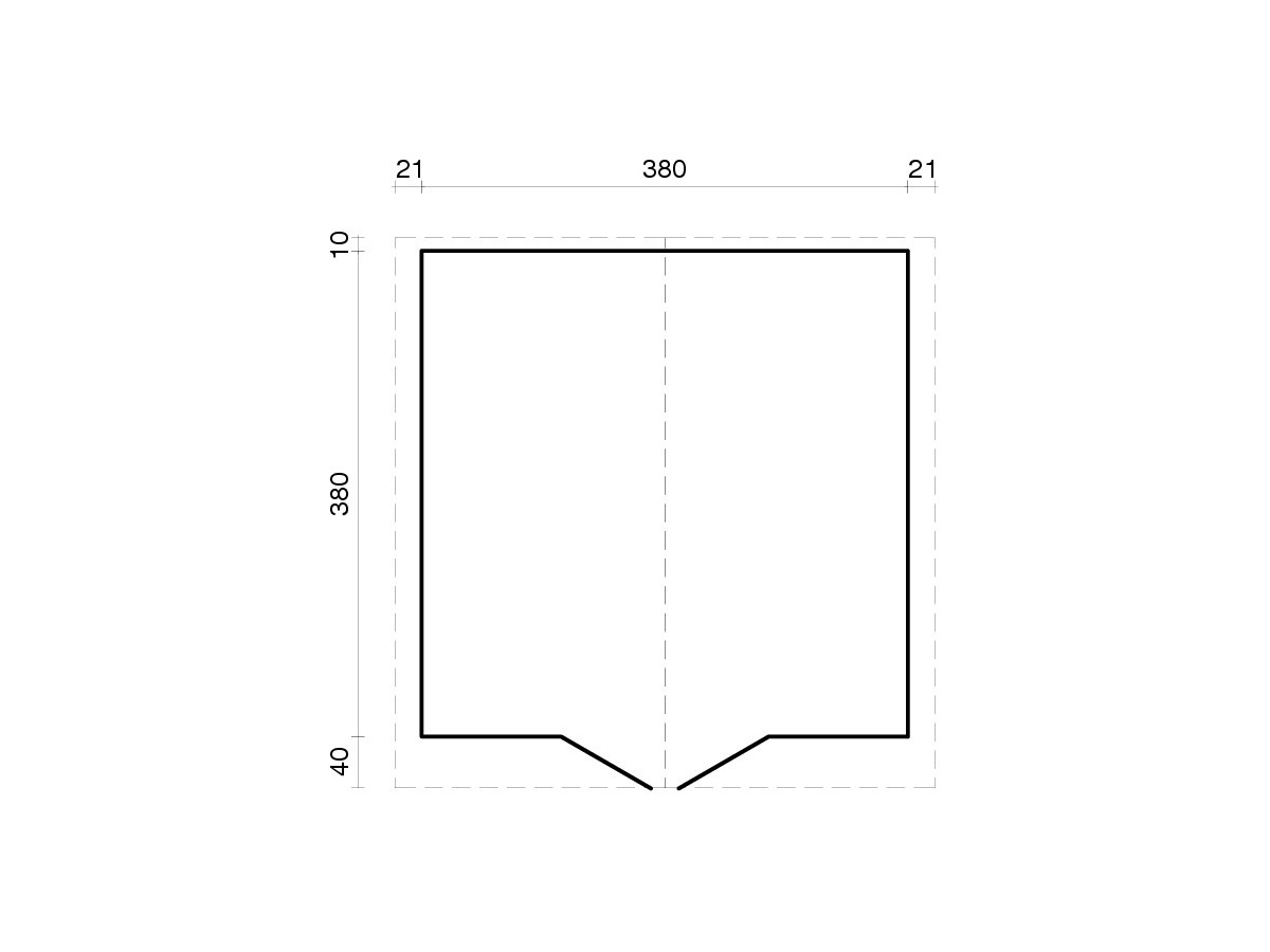 Caseta de jardín "LOTTA 13.9 m2"