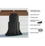 KIT Soportes regulables con cabezal fijo NEW MAXI  60-100 mm