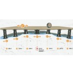 KIT Soportes regulables con cabezal fijo NEW MAXI  60-100 mm