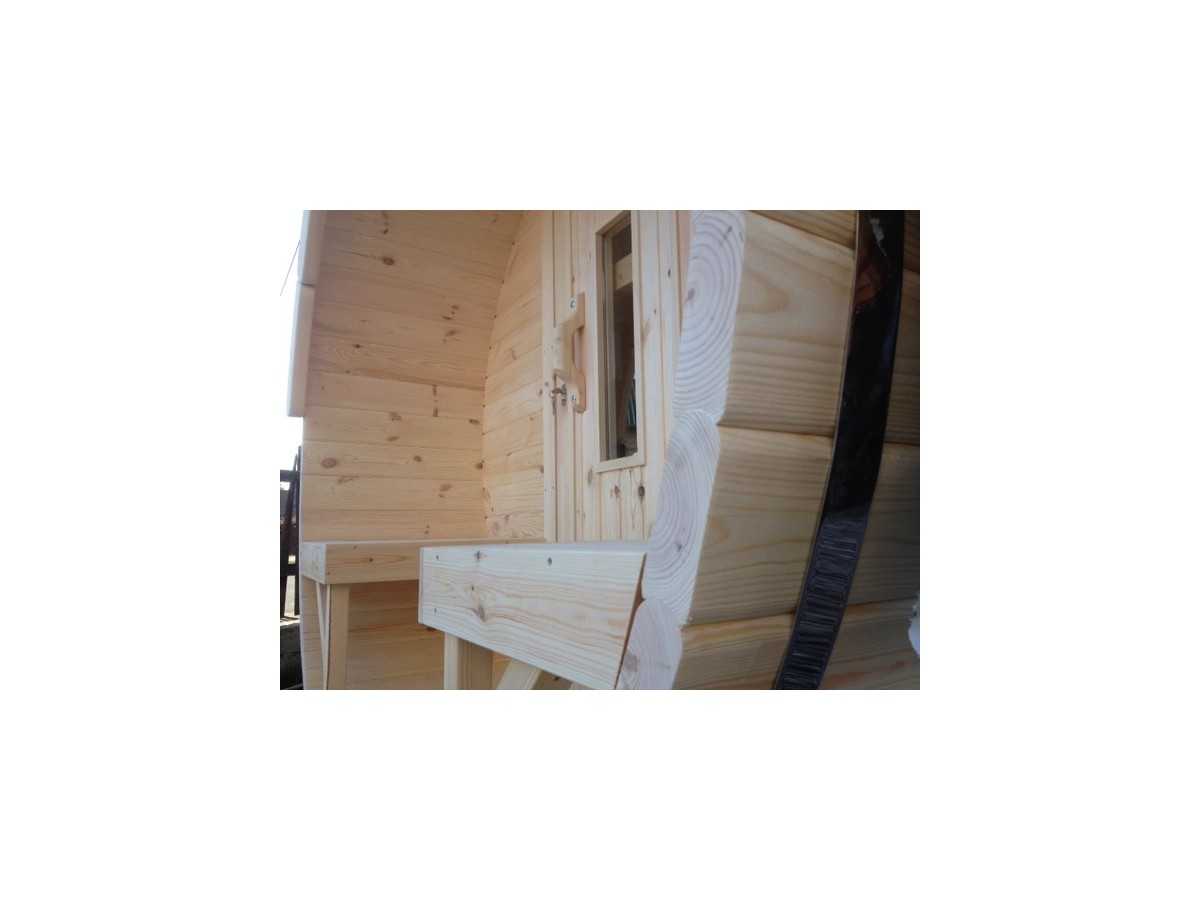 SAUNA BARRIL 2.4 PLUS