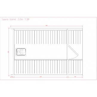 SAUNA BARRIL 1.7 