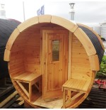 SAUNA BARRIL 3.5 con vestuario 