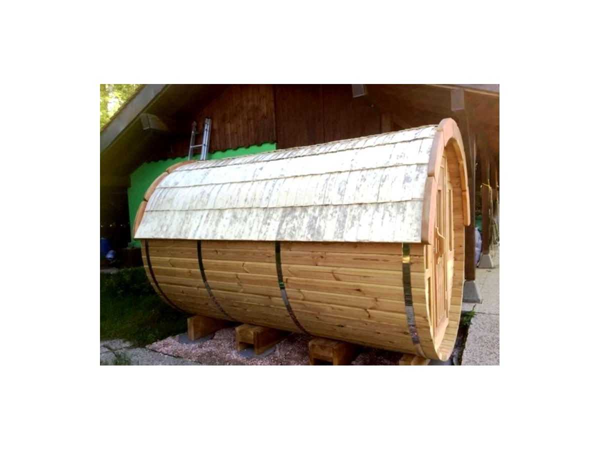 SAUNA BARRIL 3.5  PLUS con vestuario 