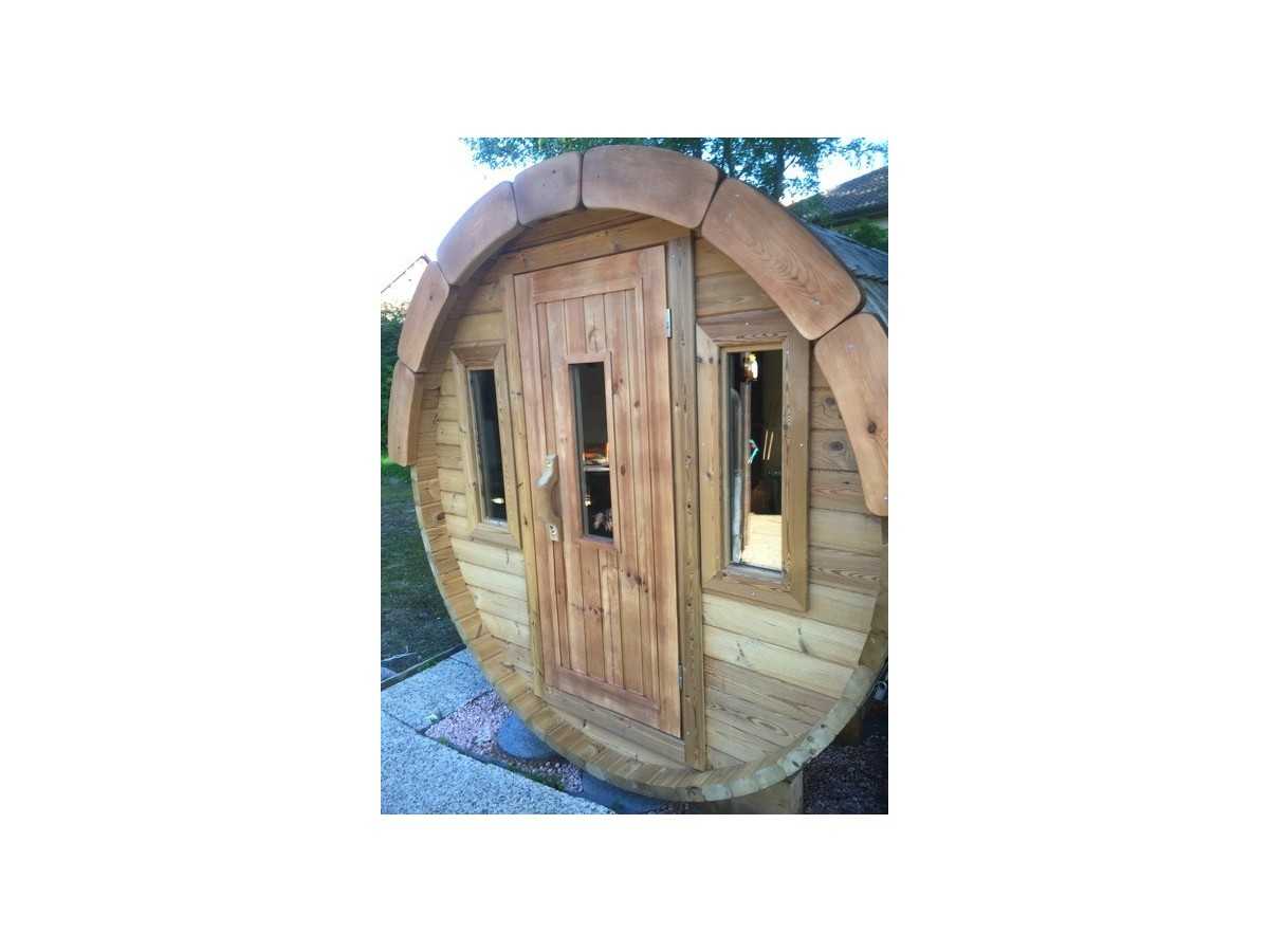 SAUNA BARRIL 3.5  PLUS con vestuario 