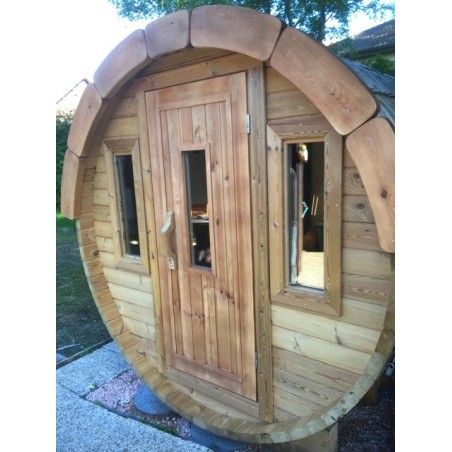 SAUNA BARRIL 3.5  PLUS con vestuario 