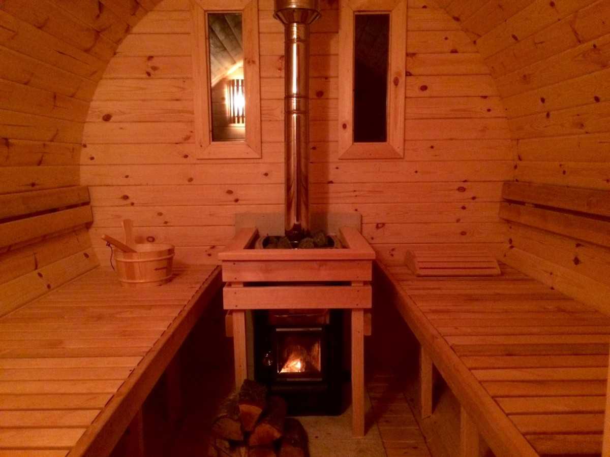 SAUNA BARRIL 4.0   con vestuario 