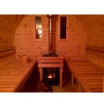 SAUNA BARRIL 4.0   con vestuario 