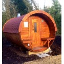 SAUNA BARRIL 4.0   con vestuario 