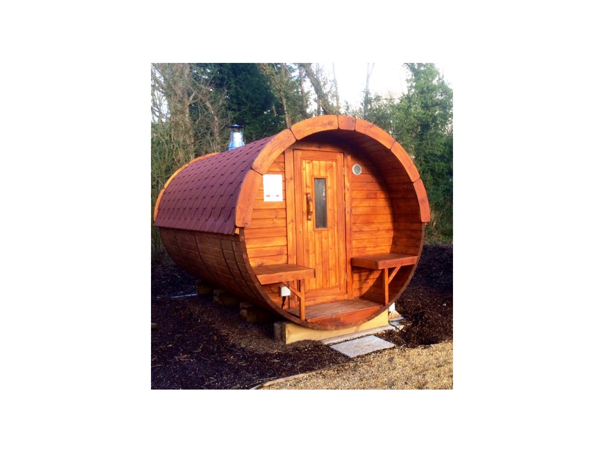 SAUNA BARRIL 4.0   con vestuario 