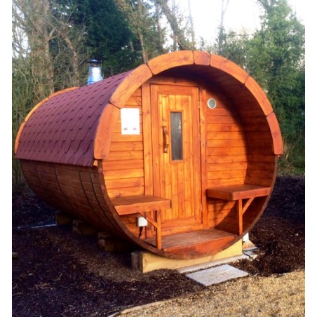 SAUNA BARRIL 4.0   con vestuario 