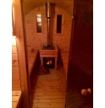 SAUNA BARRIL 4.0  PLUS  con vestuario 
