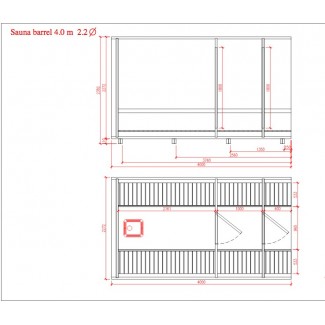 SAUNA BARRIL 1.7 