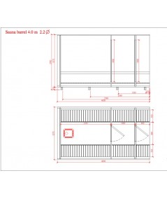 SAUNA BARRIL 1.7 