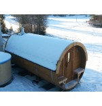 SAUNA BARRIL 4.5 con vestuario 
