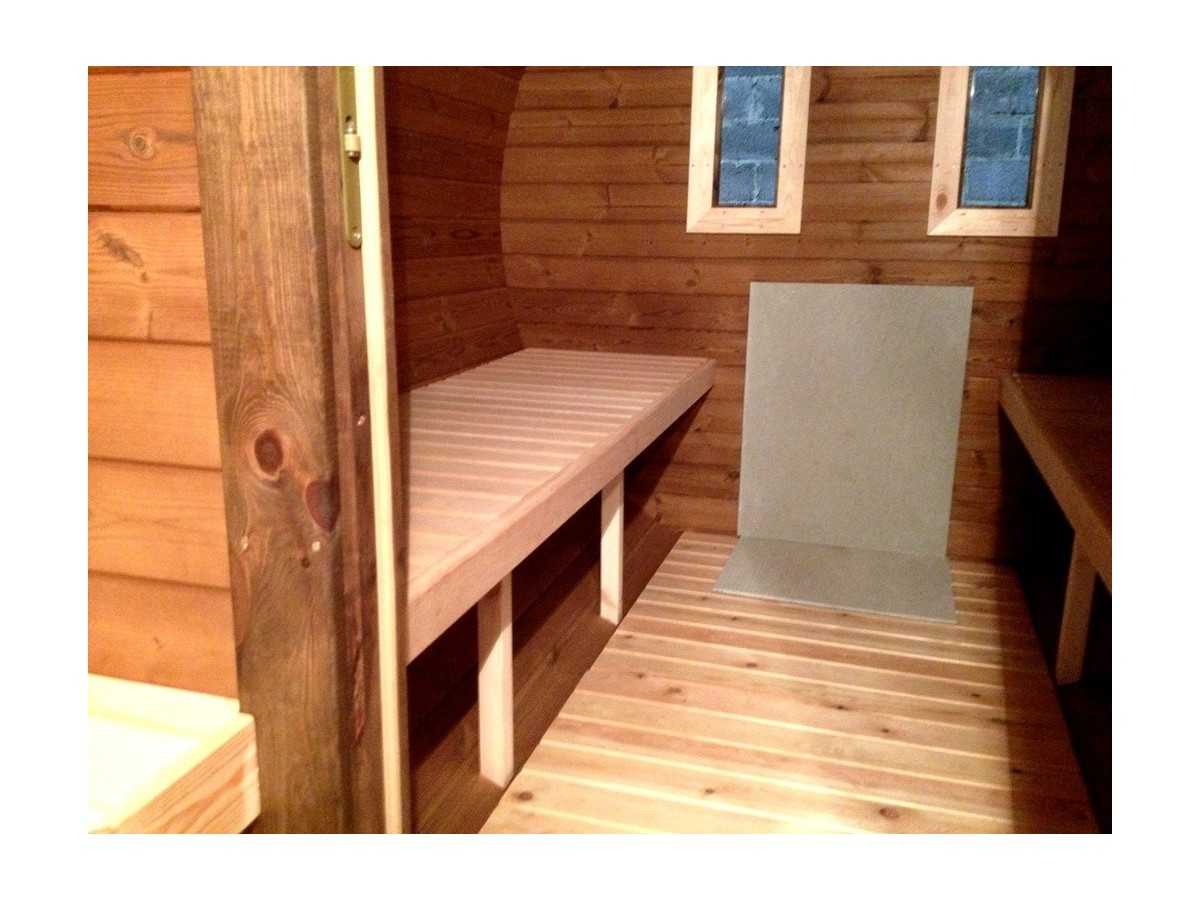 SAUNA BARRIL 4.5 con vestuario 