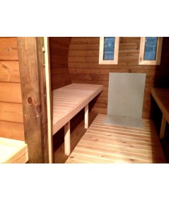 SAUNA BARRIL 4.5 con vestuario 