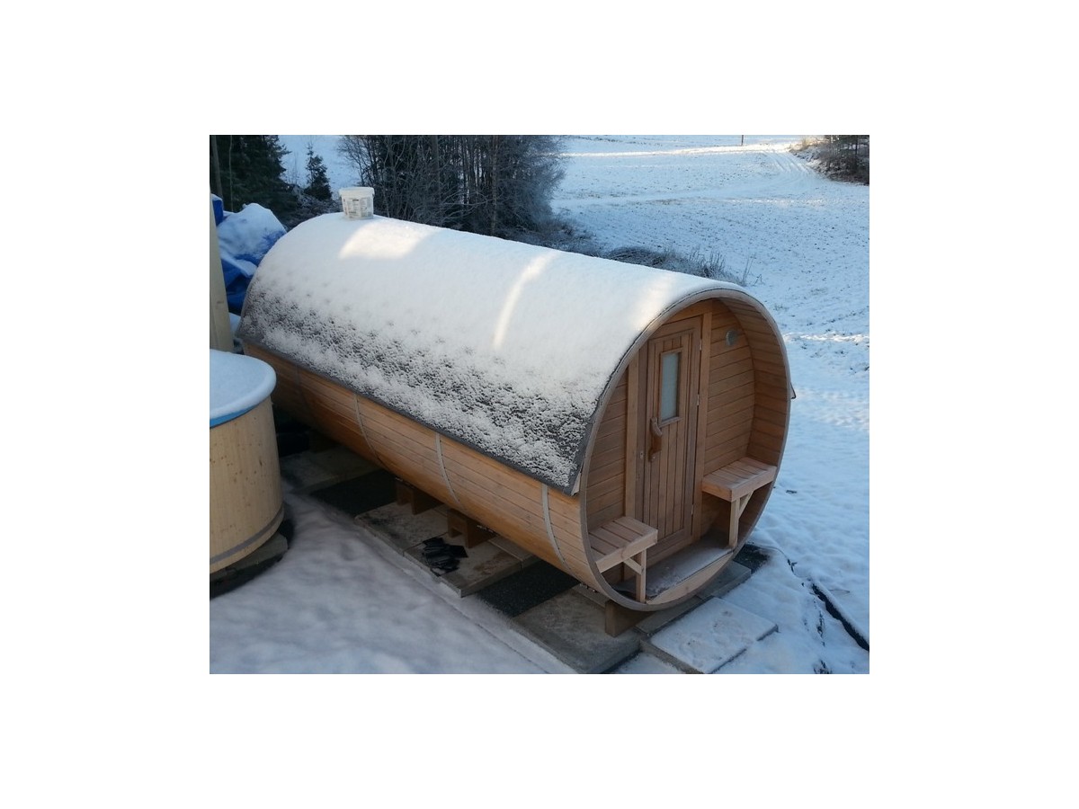 SAUNA BARRIL 4.5 con vestuario