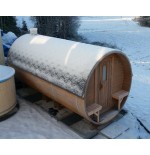 SAUNA BARRIL 4.5 con vestuario