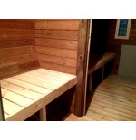 SAUNA BARRIL 4.5 con vestuario 