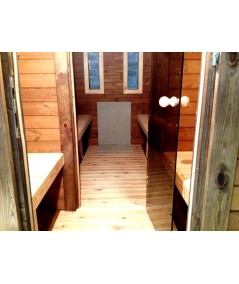 SAUNA BARRIL 4.5 con vestuario 