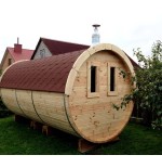 SAUNA BARRIL 4.5  PLUS con vestuario 