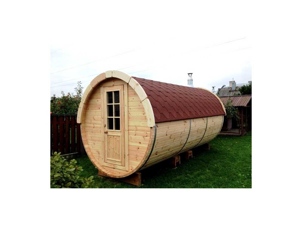 SAUNA BARRIL 4.5  PLUS con vestuario 