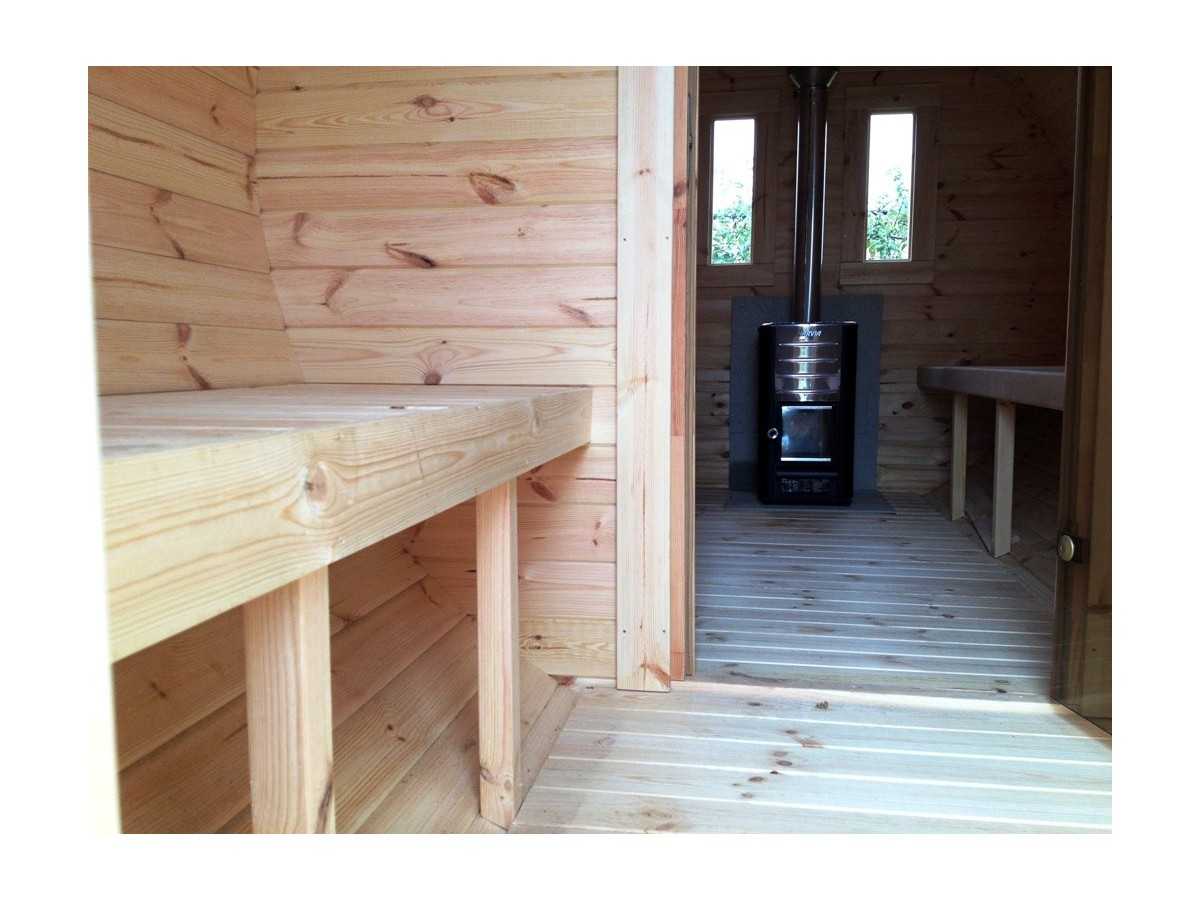 SAUNA BARRIL 4.8 con vestuario 