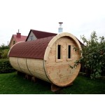 SAUNA BARRIL 4.8 con vestuario 