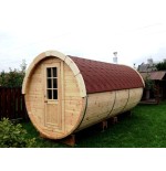 SAUNA BARRIL 4.8 con vestuario 
