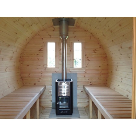 SAUNA BARRIL 4.8 con vestuario 