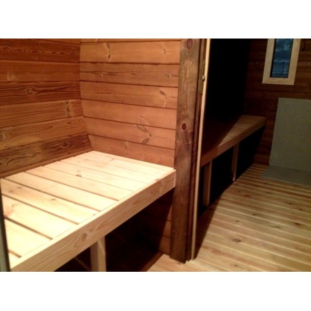 SAUNA BARRIL 4.8  PLUS con vestuario 