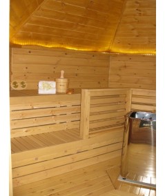 SAUNA CABIN 9.2 con vestidor 