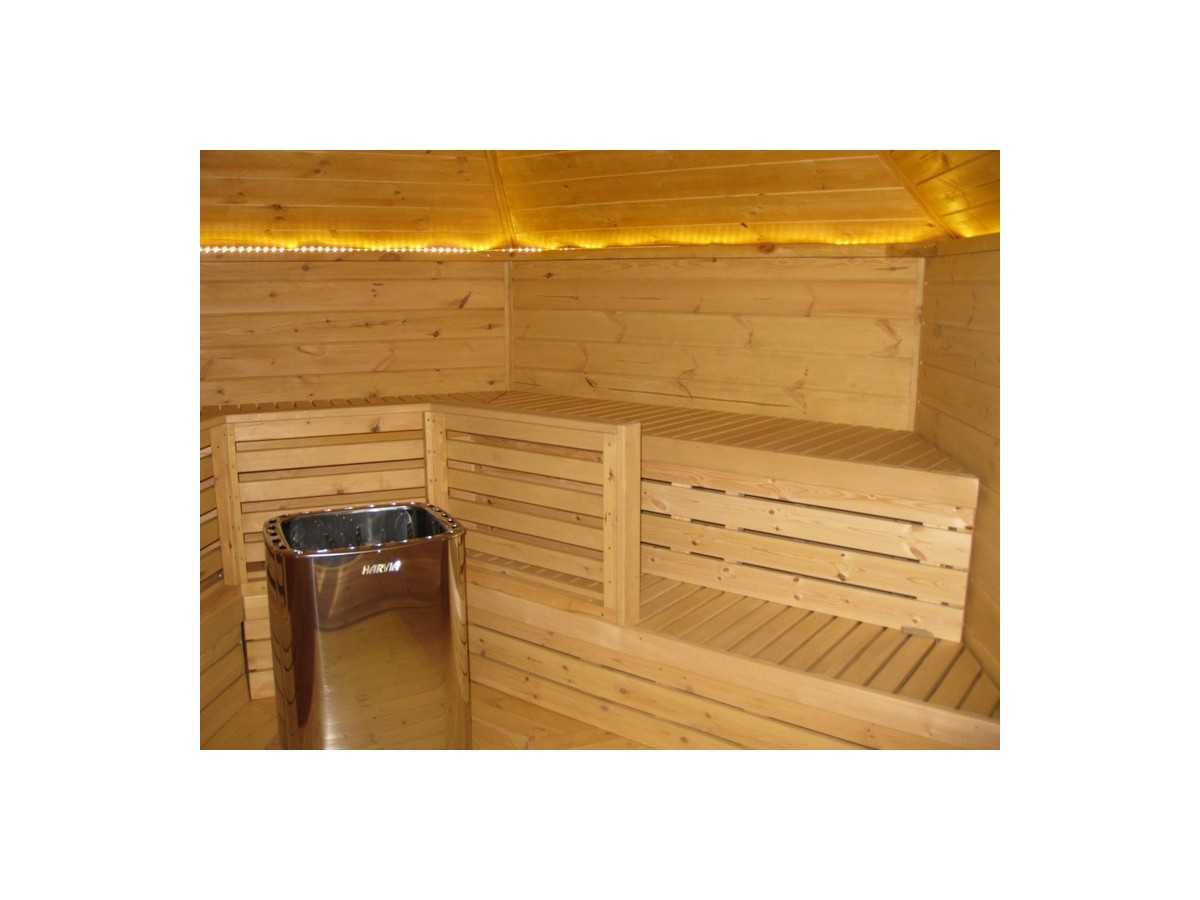 SAUNA CABIN 9.2 con vestidor 