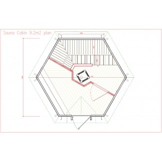 SAUNA CABIN 9.2 con vestidor 