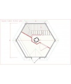 SAUNA CABIN 9.2 con vestidor 