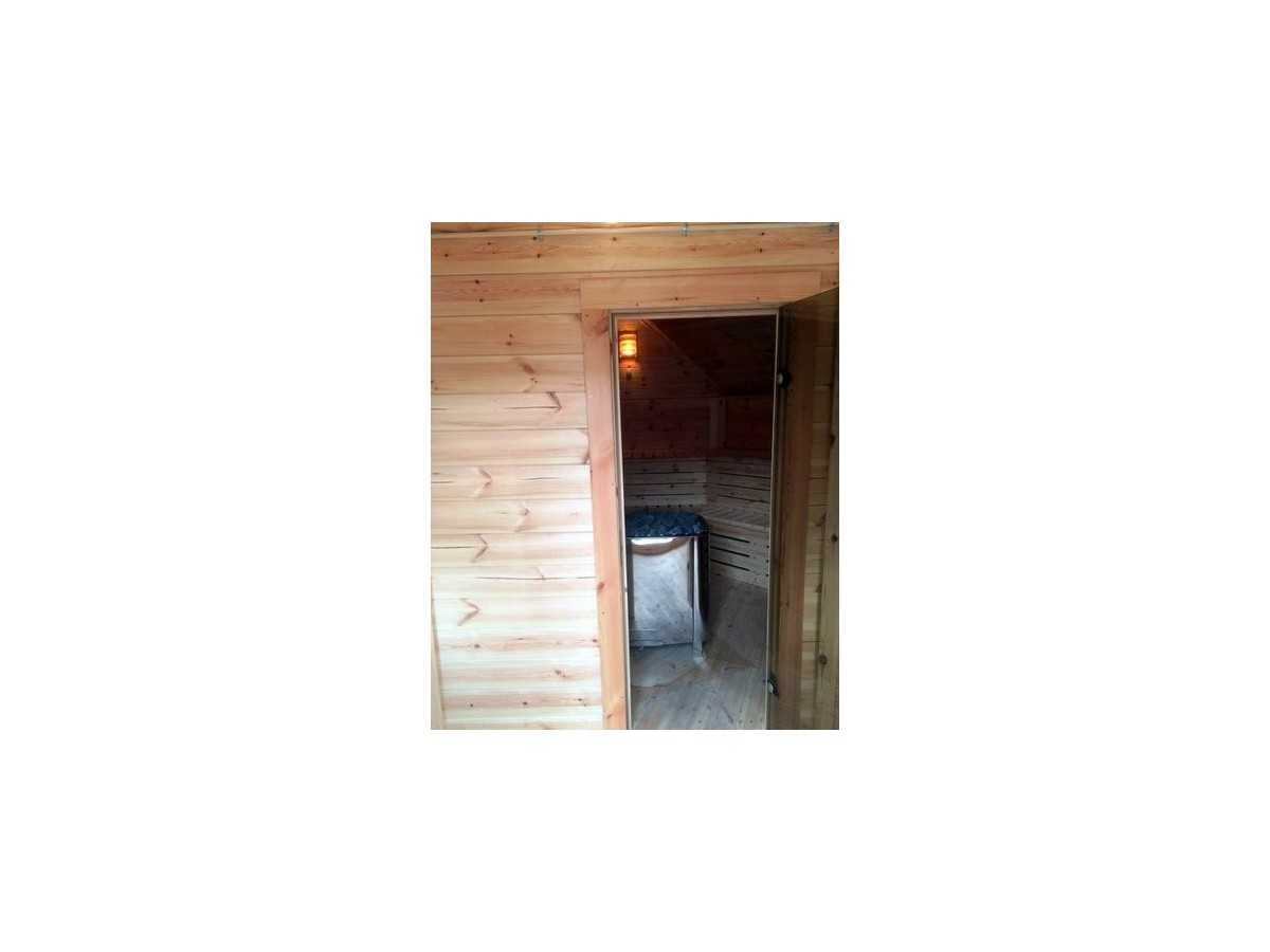 SAUNA CABIN 16,5 m2  con barbacoa 