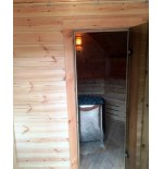 SAUNA CABIN 16,5 m2 con barbacoa 