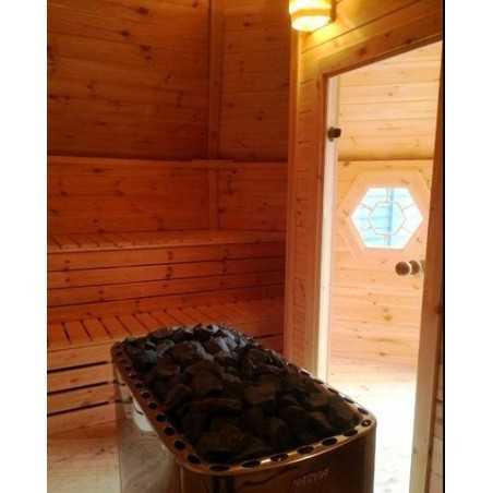 SAUNA CABIN 16,5 m2 con barbacoa 