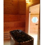 SAUNA CABIN 16,5 m2 con barbacoa 