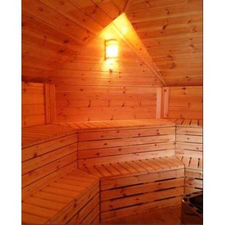 SAUNA CABIN 16,5 m2 con barbacoa 